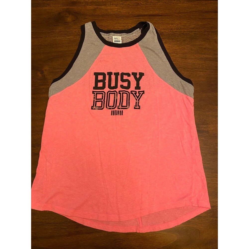 PINK Tank Top size large